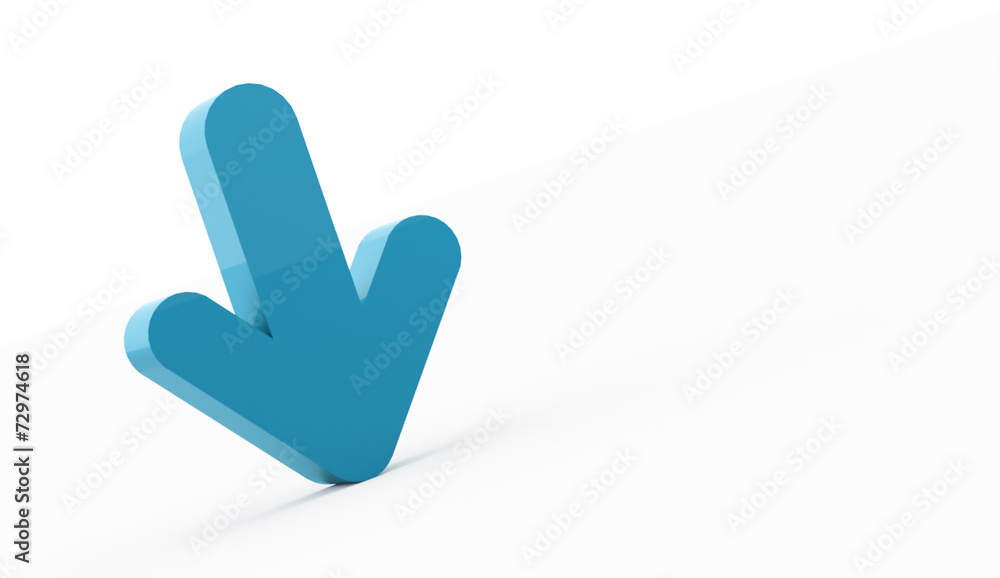 Blue arrows business concept Blue arrows business concept