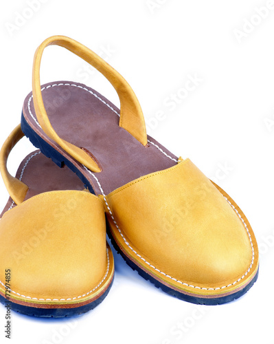 Yellow Sandals photo