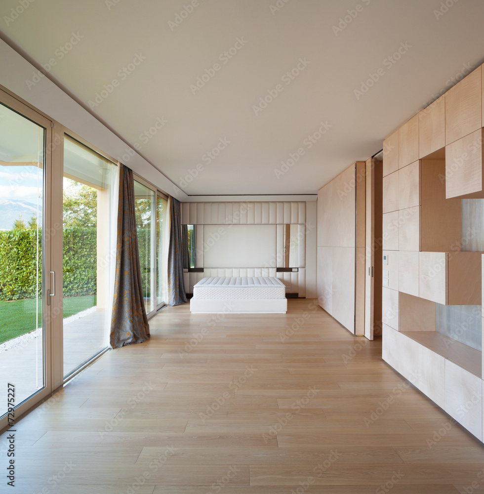 Minimal geometrical queen size bedroom Minimal geometrical queen size bedroom
