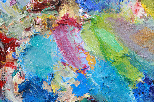 an artist's palette