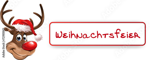 rudolph weihnachtsfeier