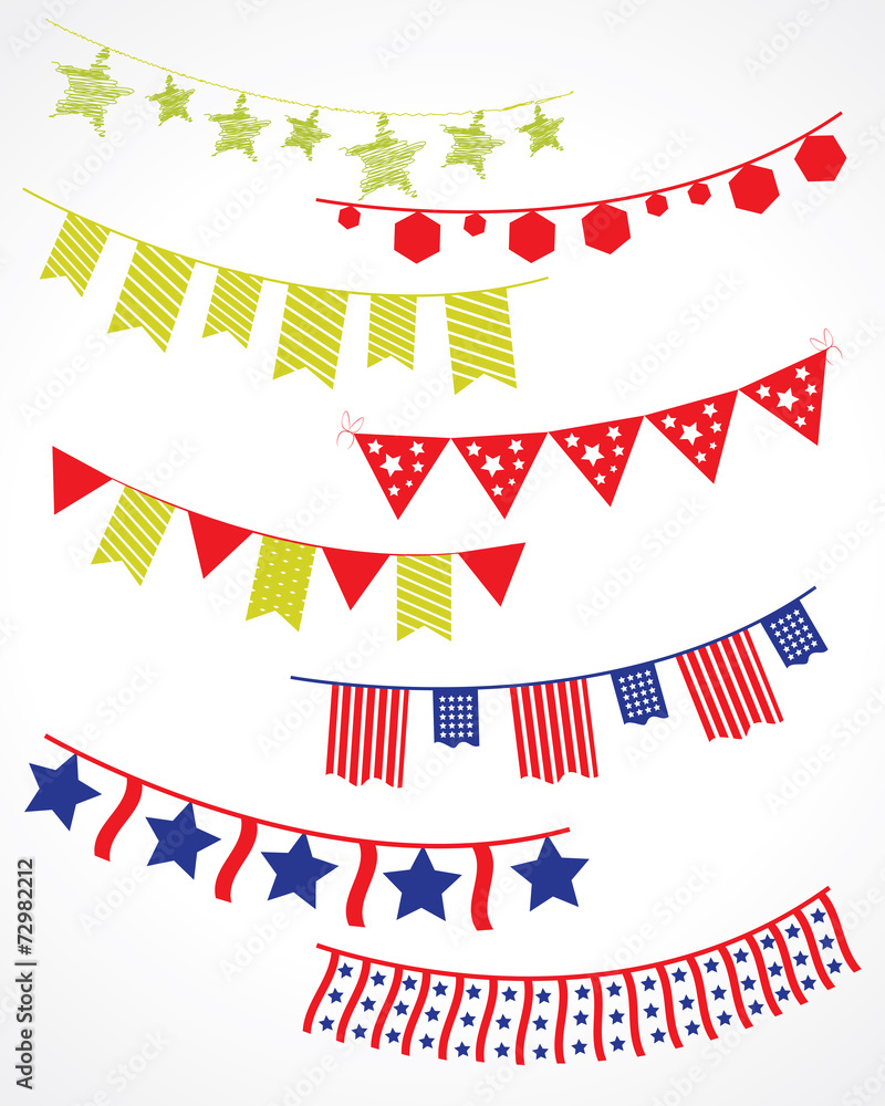 Obraz premium garlands