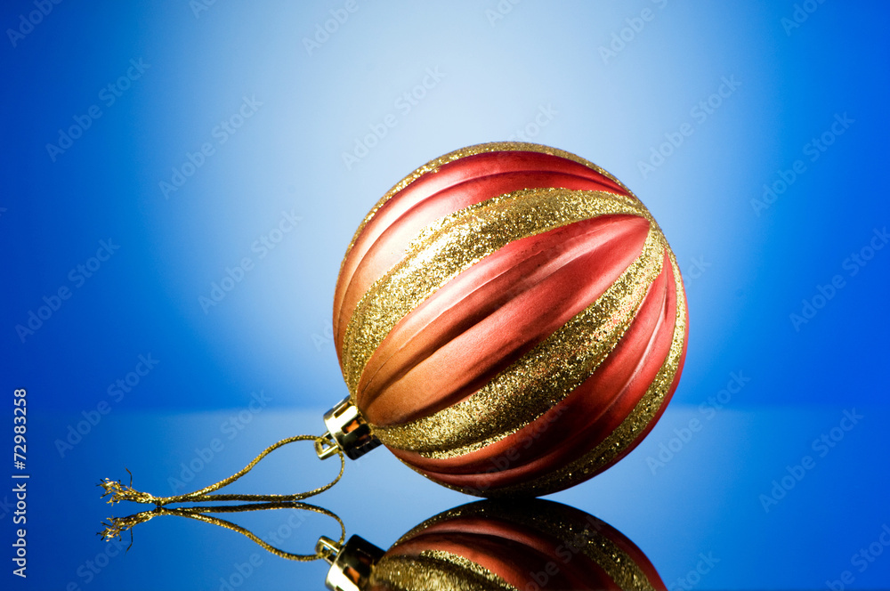 Christmas decorations in festive holiday concept Christmas decorations in festive holiday concept