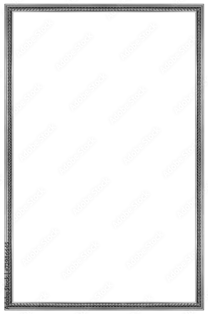 Rectangular Silver Picture Frame