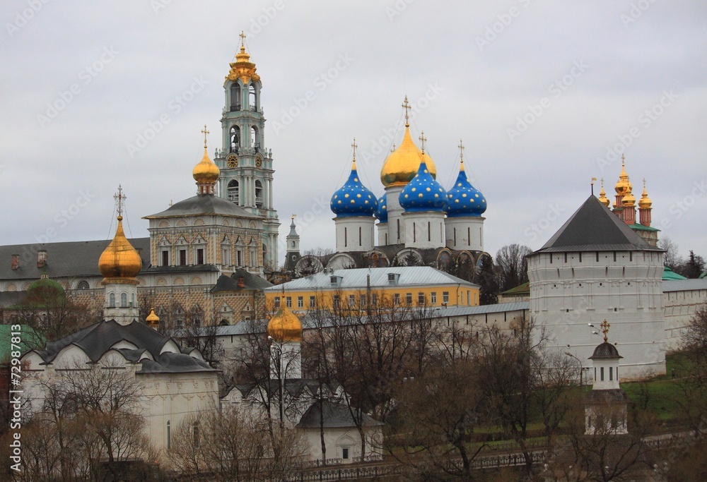 Holy Trinity Sergius Lavra. Sergiev Posad. Moscow region