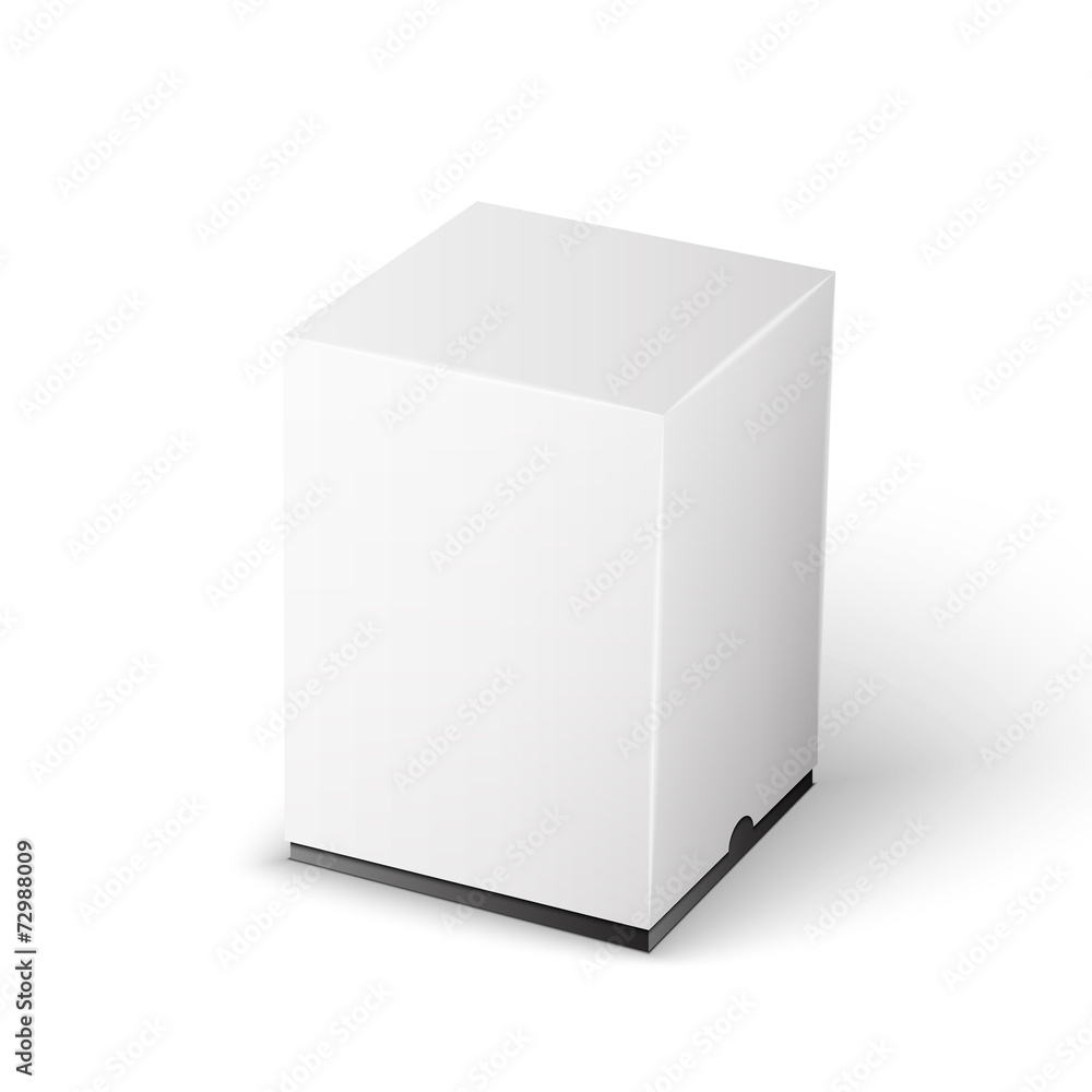White Product Package Box White Product Package Box