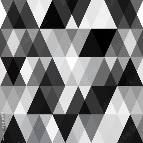 black and white abstract geometry pattern