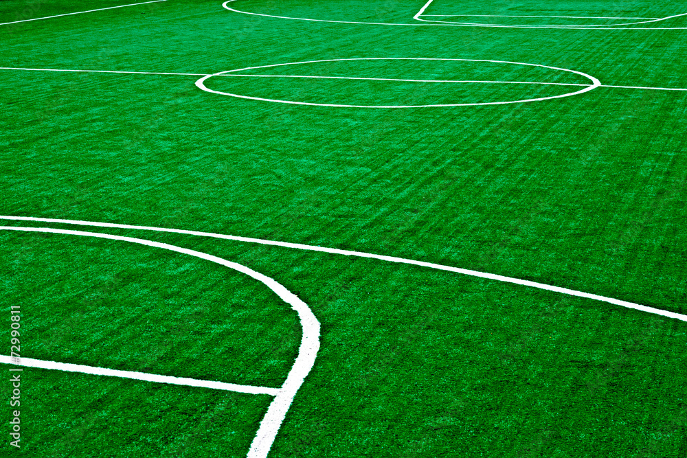Obraz premium Markings on synthetic sports ground 4