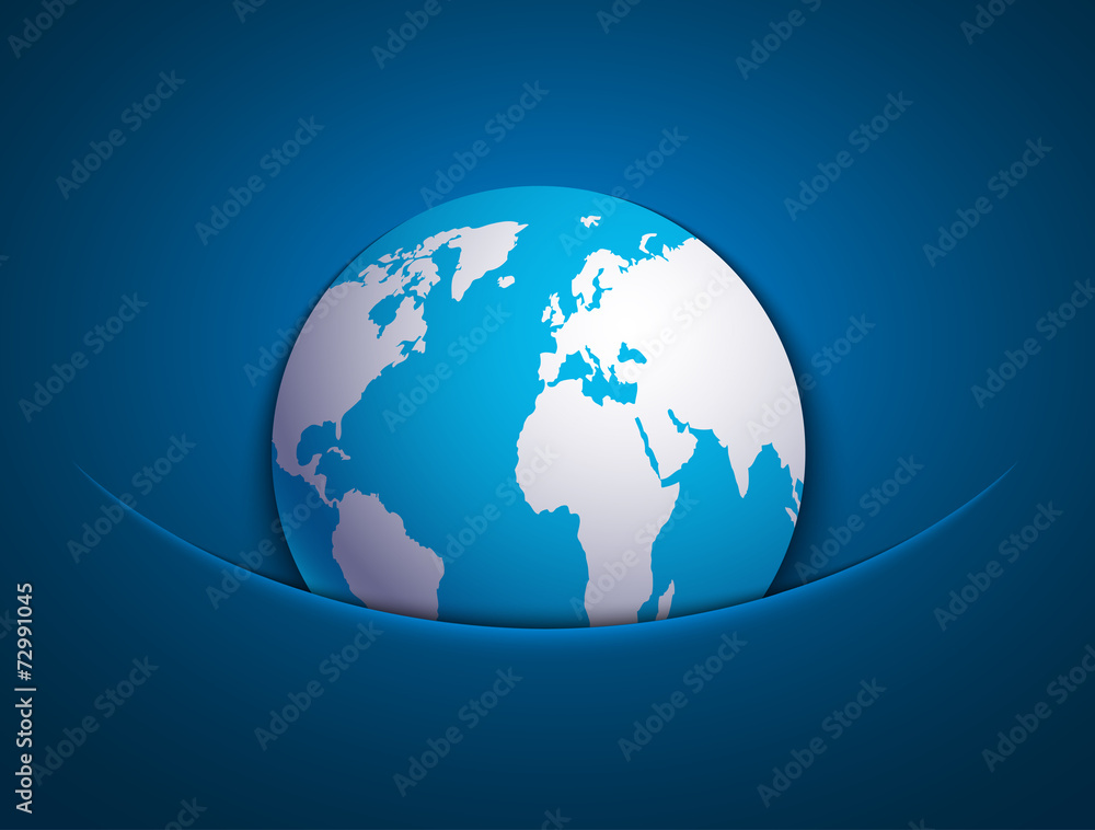 Vector modern earth background. Vector modern earth background.