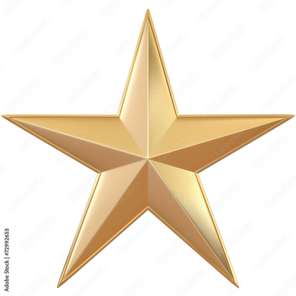 Obraz premium Golden star
