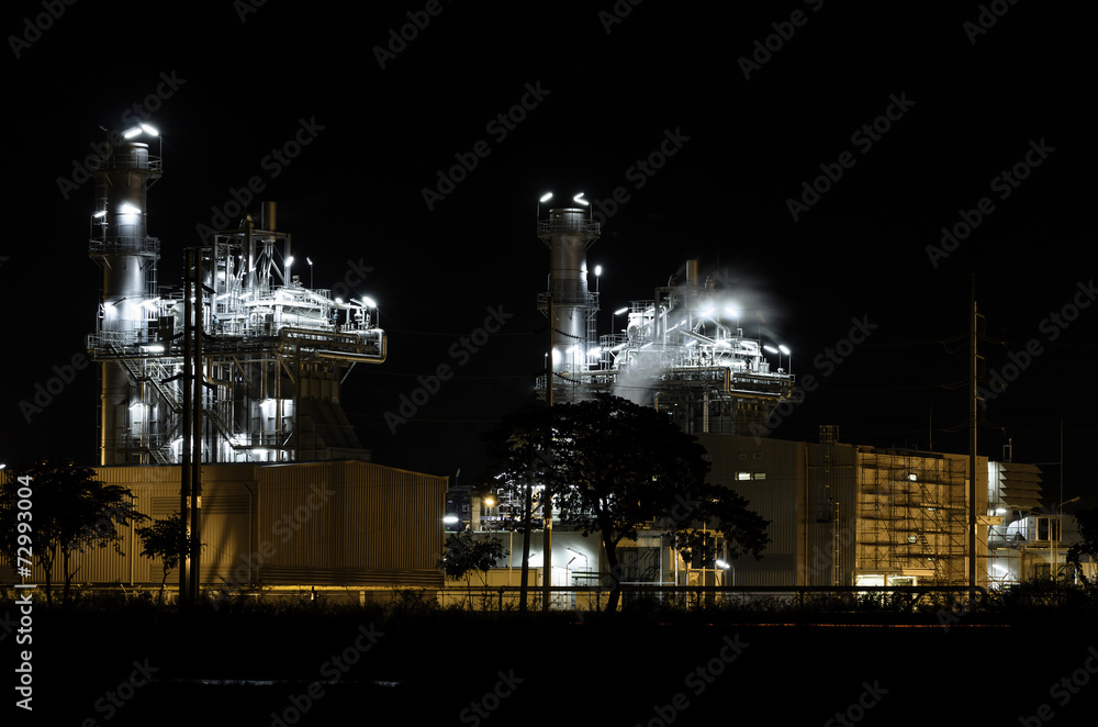 Fototapeta premium Industrial power plant