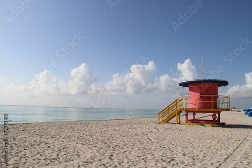 Miami beach, poste de secours