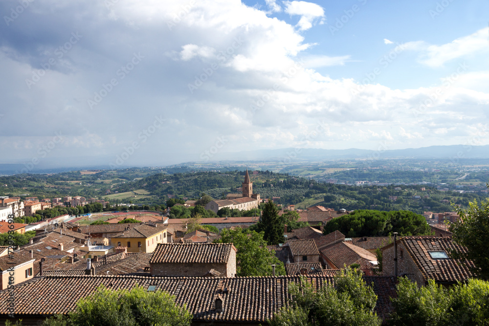 Perugia, panoramic view - Umbria