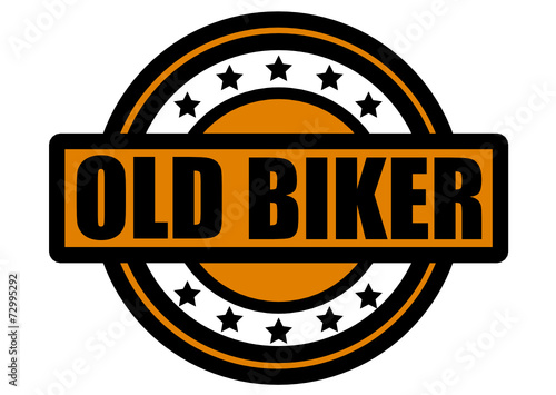 Old Biker - Motorradfahrer