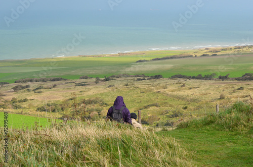 couple en promenade photo