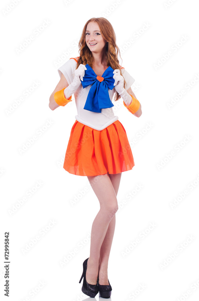 Woman in fashion clothing concept Woman in fashion clothing concept