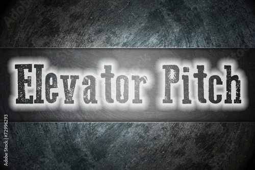 Elevator Pitch Concept