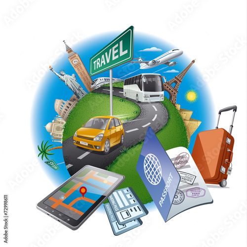 world travel concept