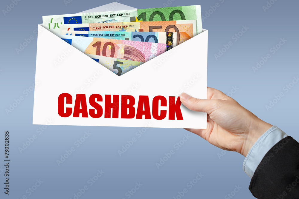 Fotografie Cashback - Geldumschlag