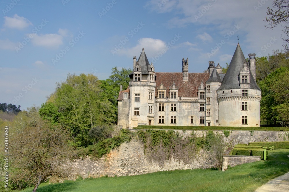 Obraz premium chateau dans le perigord
