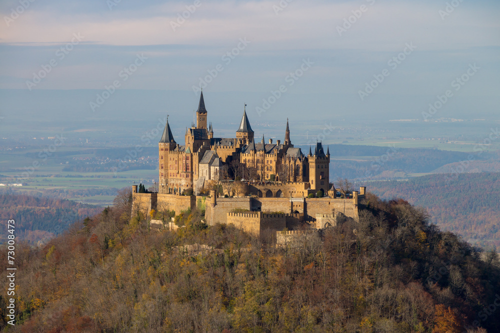 Fairy tale castle Burg Hohenzollern Fairy tale castle Burg Hohenzollern