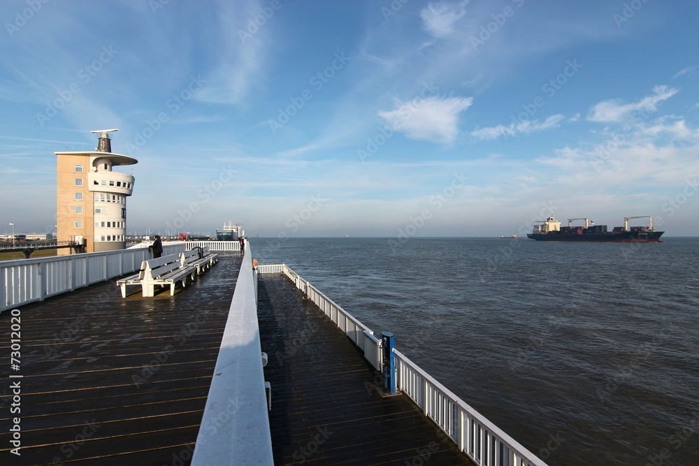 Aussichtsplattform 'Alte Liebe' in Cuxhaven