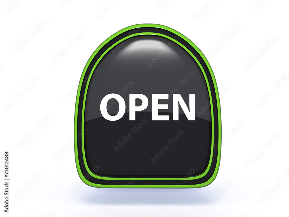 open pick icon on white background open pick icon on white background