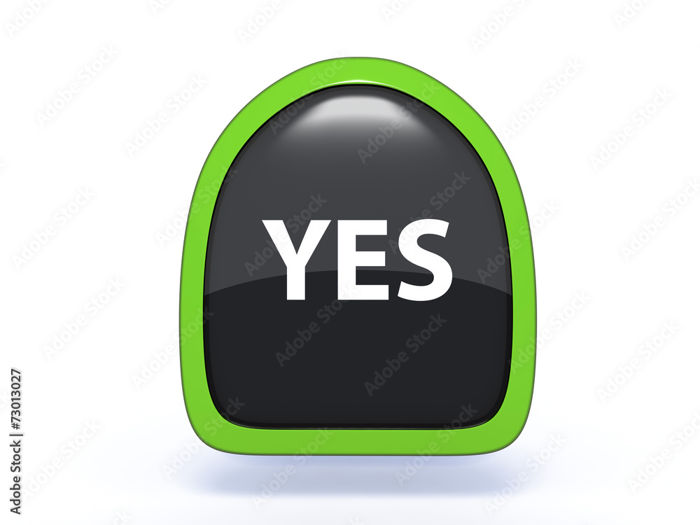 yes pick icon on white background yes pick icon on white background