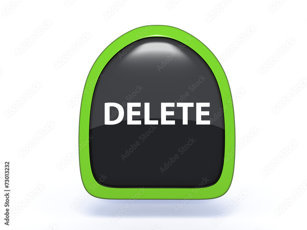 delete pick icon on white background delete pick icon on white background