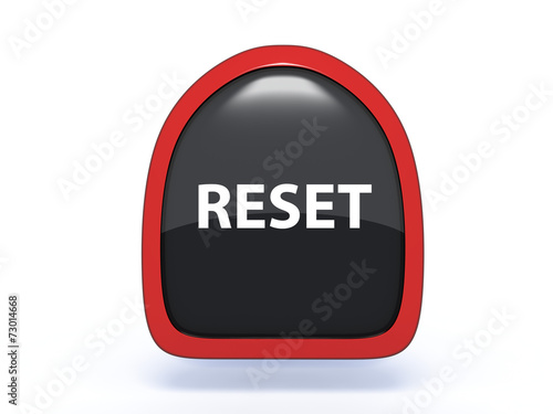 Obraz na płótnie reset pick icon on white background
