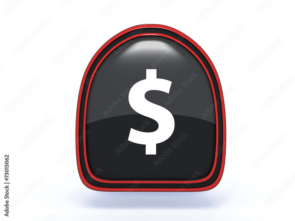 Obraz premium money pick icon on white background