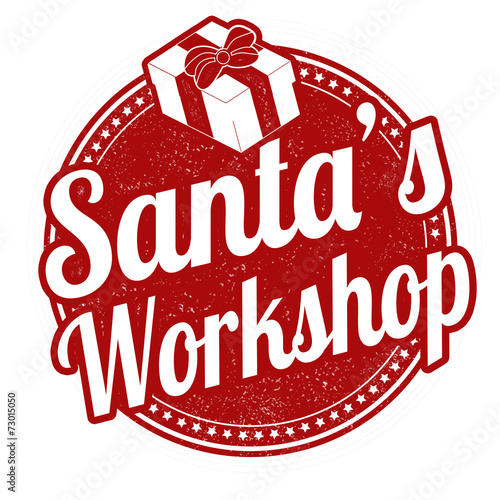 Santa's Workshop stamp
