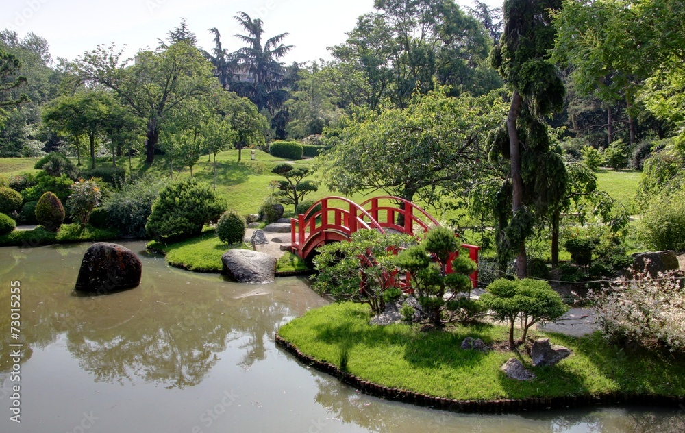 Fototapeta premium jardin japonais