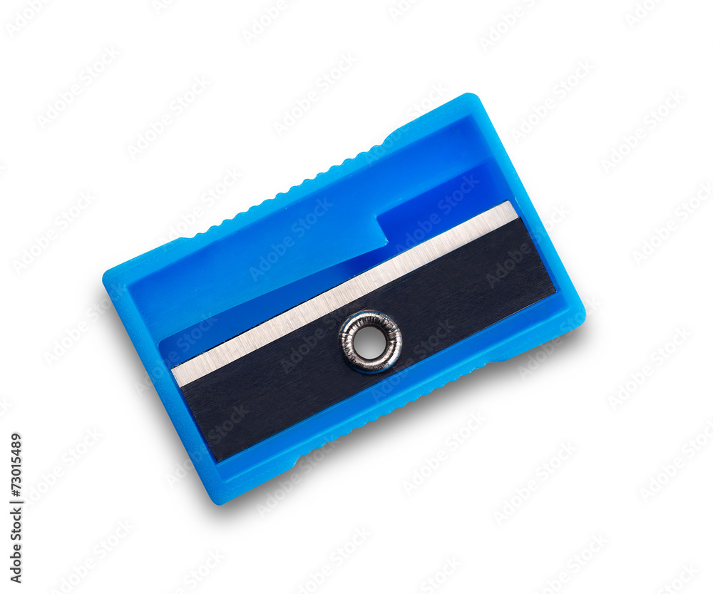 Pencil sharpener isolated on white Pencil sharpener isolated on white