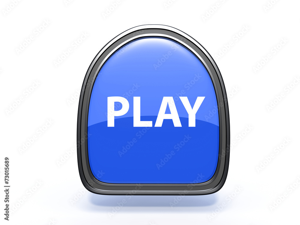 play pick icon on white background