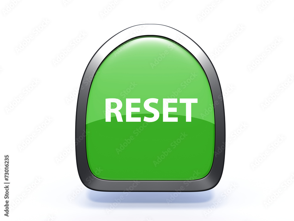 reset pick icon on white background