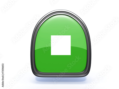 stop pick icon on white background