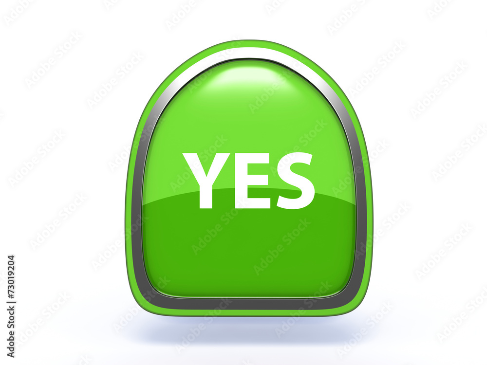 yes pick icon on white background yes pick icon on white background