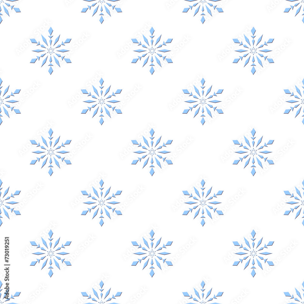 Seamless background with snowflakes