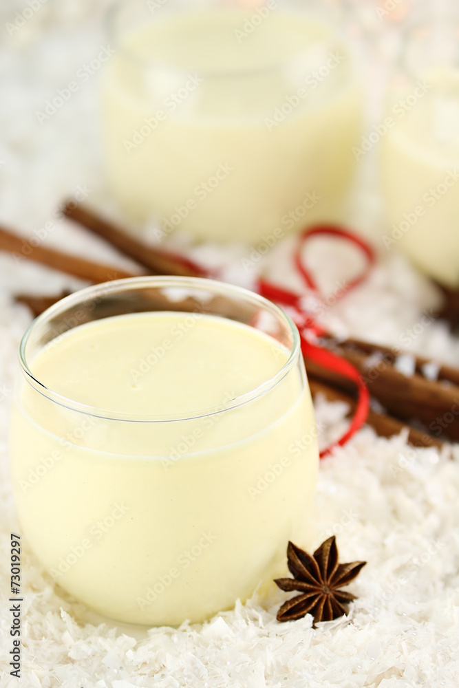 Glass of Eggnog Glass of Eggnog