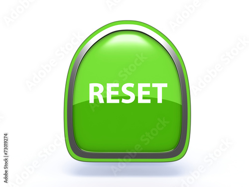 Obraz na płótnie reset pick icon on white background