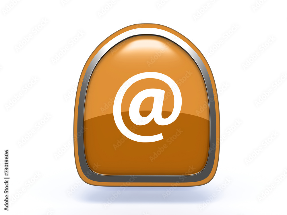 Email pick icon on white background Email pick icon on white background