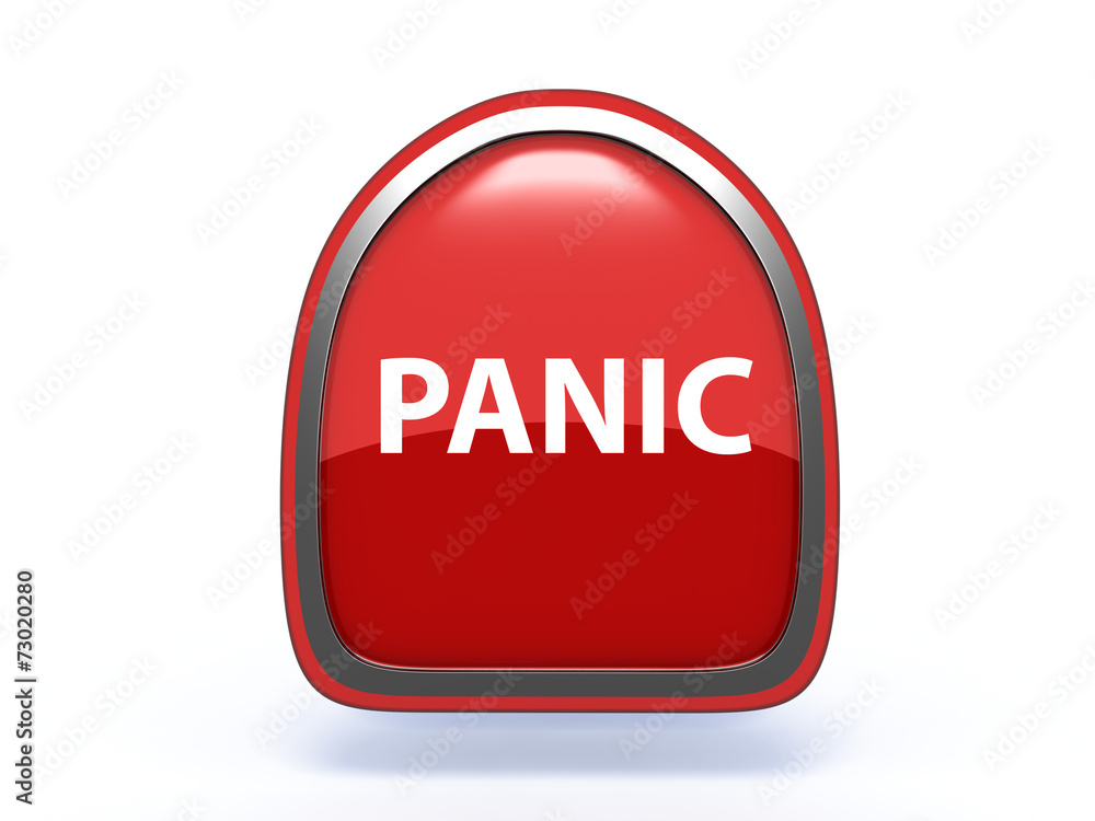 panic pick icon on white background panic pick icon on white background