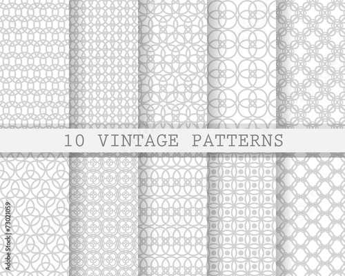 10 soft gray patterns