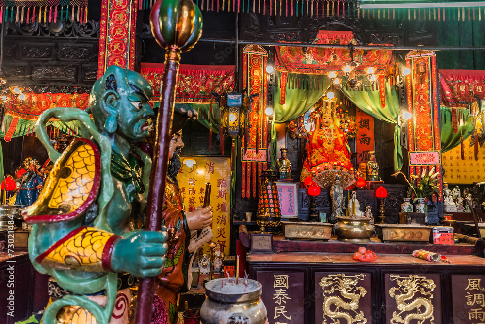 shrine Tin Hau Temple Tsim Sha Tsui Kowloon Hong Kong
