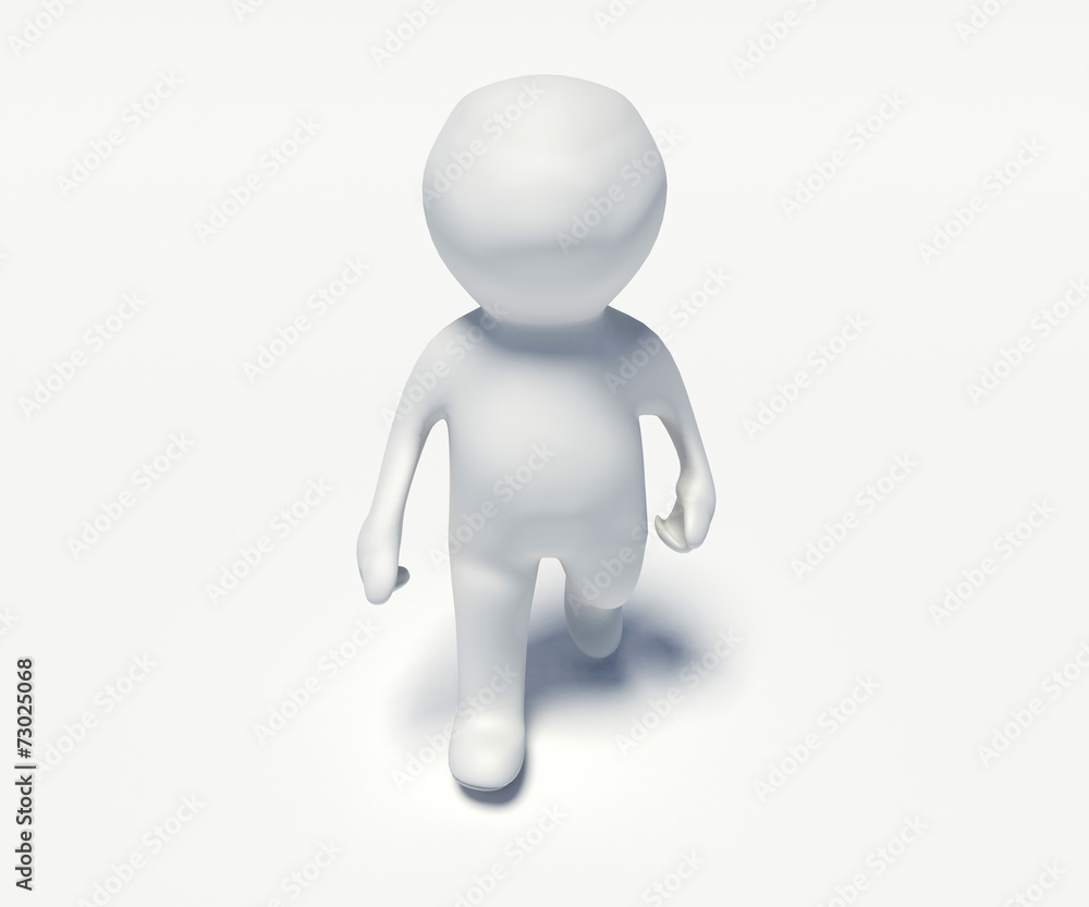 small people 3d - 3d little person walking small people 3d - 3d little person walking