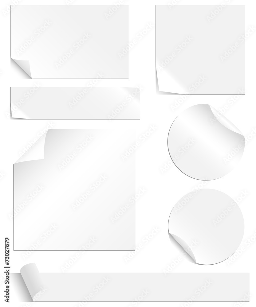 White Labels Set White Labels Set