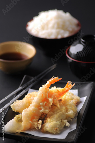 Shrimp Tempura Japanese food from Japan restaurant