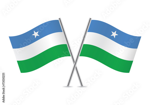 Puntland flags. Vector illustration. Free Download Puntland flags. Vector illustration. - GFXLoad