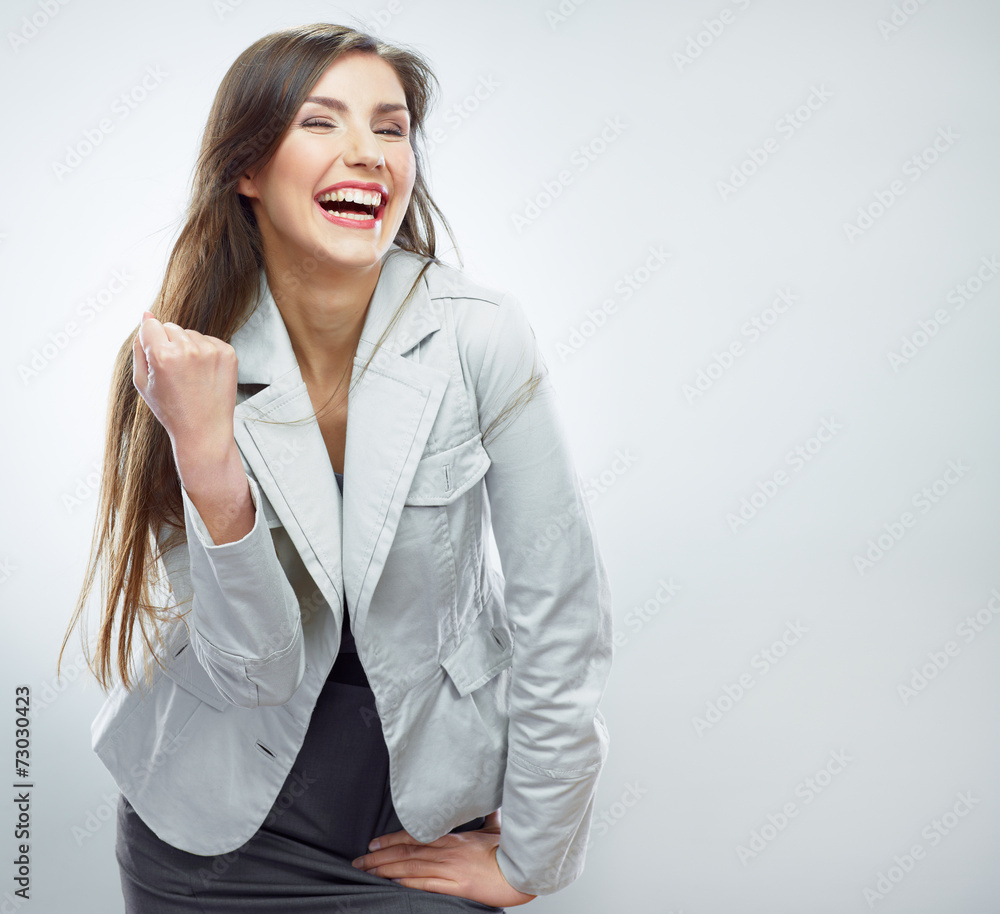 Business woman portrait. Success business. Female model. Business woman portrait. Success business. Female model.